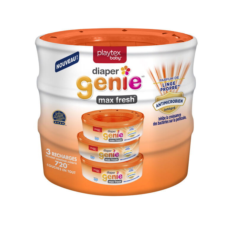 Diaper Genie Max Fresh Refills - 3 Pack