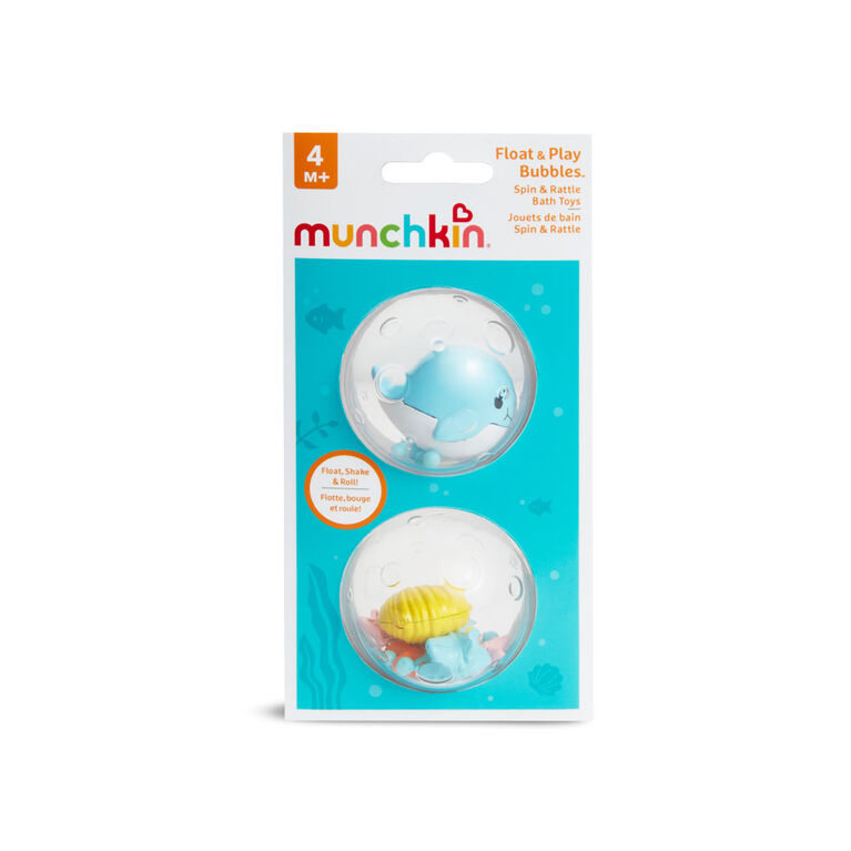 Float and Play Bubbles Bath Toy 2Pk