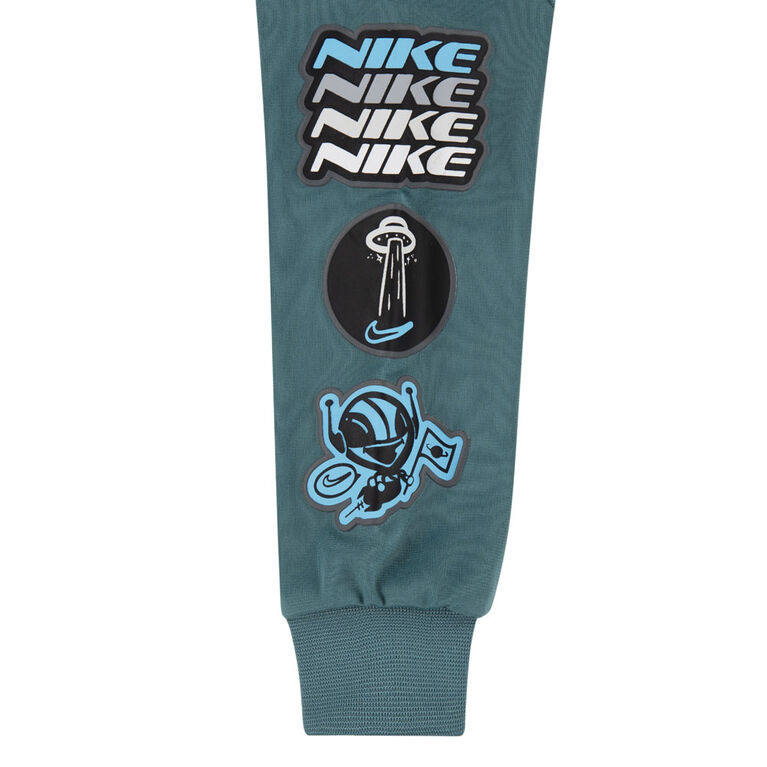 Ensemble Tricot Nike - Bleu/Vert - Taille 12 Mois