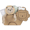 Welcome Baby Lion Shaped 5 PC Gift Set