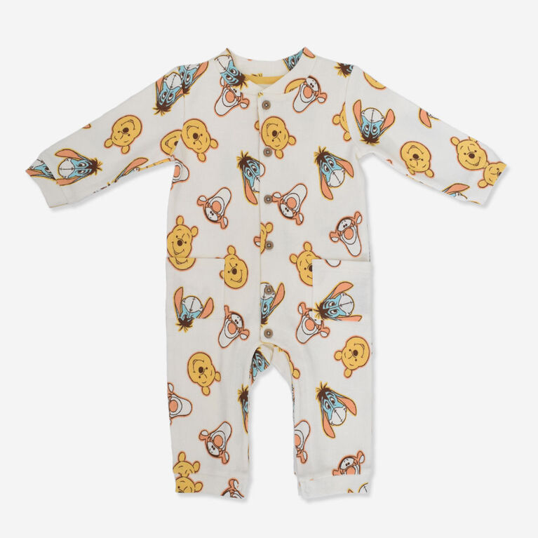 Winnie the Pooh Coverall Beige