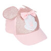 Minnie Mouse Glitter 3D Hat Pink Size 4-6X