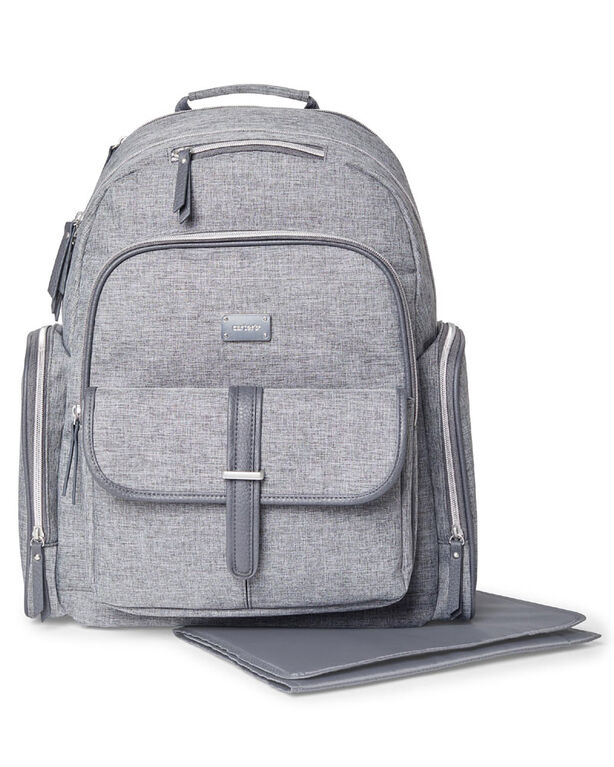 Carters Heather Grey Stowaway Diaper Bpk