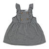 Baby Mode 2 Piece Ponte Cord Jumper Set: Cream Houndstooth 18M