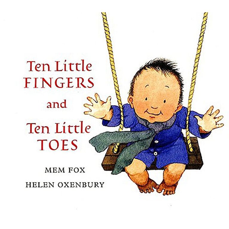 Ten Little Fingers and Ten Little Toes Board Book - English Edition