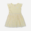 Rococo Robe Tutu Florale Jaune 12/18M