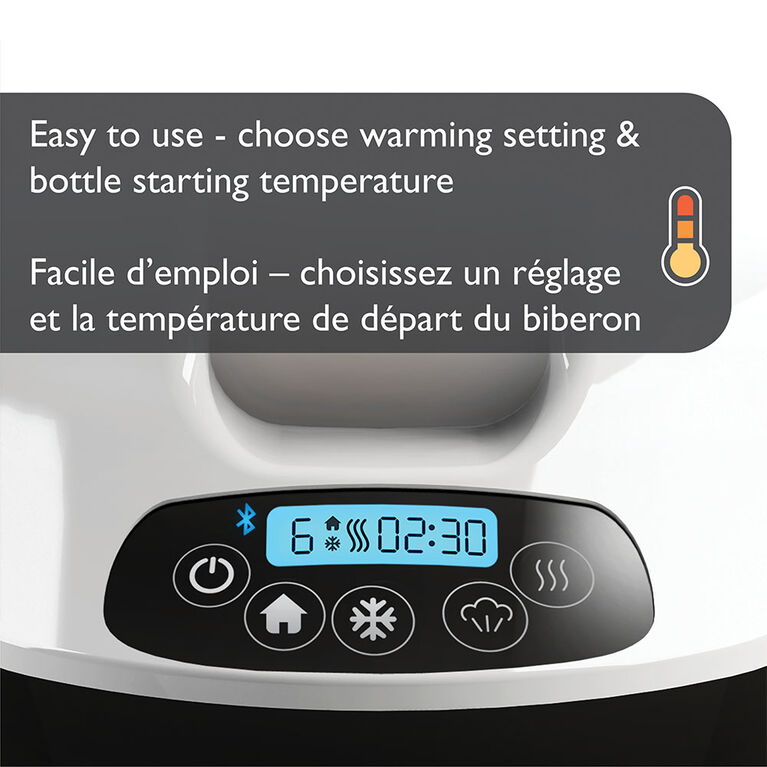 Baby Brezza - Safe + Smart Bottle Warmer - White