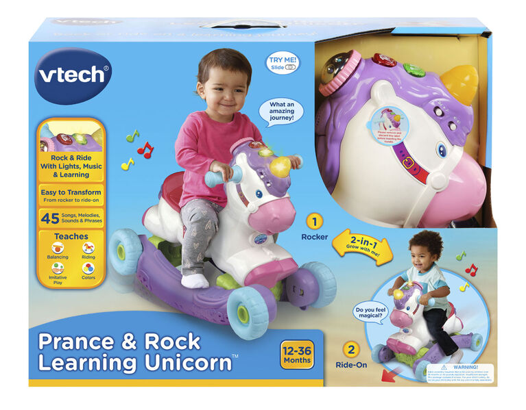 VTech Prance & Rock Learning Unicorn - English Edition