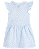 Carter's Floral Button Front Dress 24M