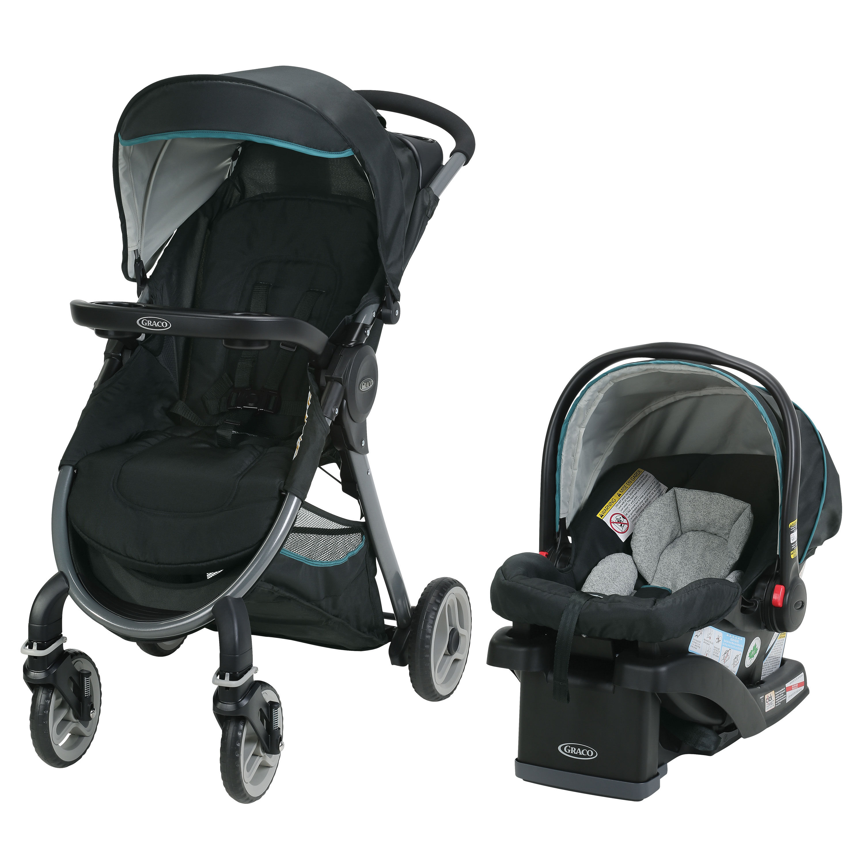 Graco fastaction fold jogger travel system with 2025 snugride click connect 35 infant car seat