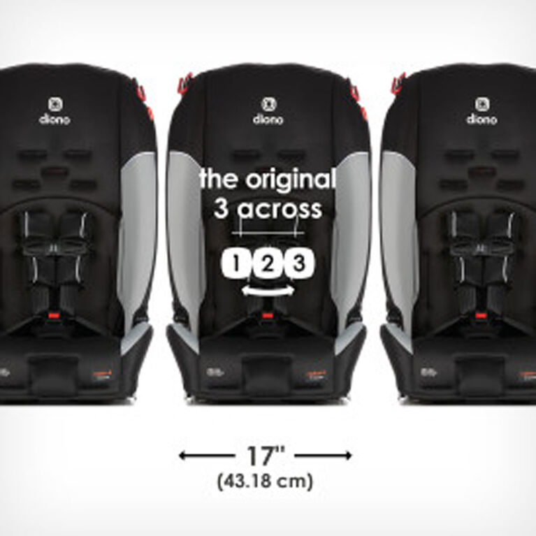 Radian 3RX Bonus Pack All-in-One Convertible Car Seat - Black Gray