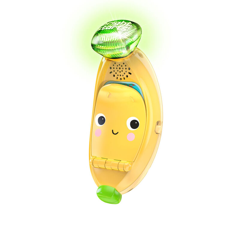 Bright Starts Babblin' Banana Ring & Sing Activity Toy
