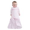 Turbulette avec couverture d'emmaillotement Halo SleepSack Coton - Diamant Rose (Petit)