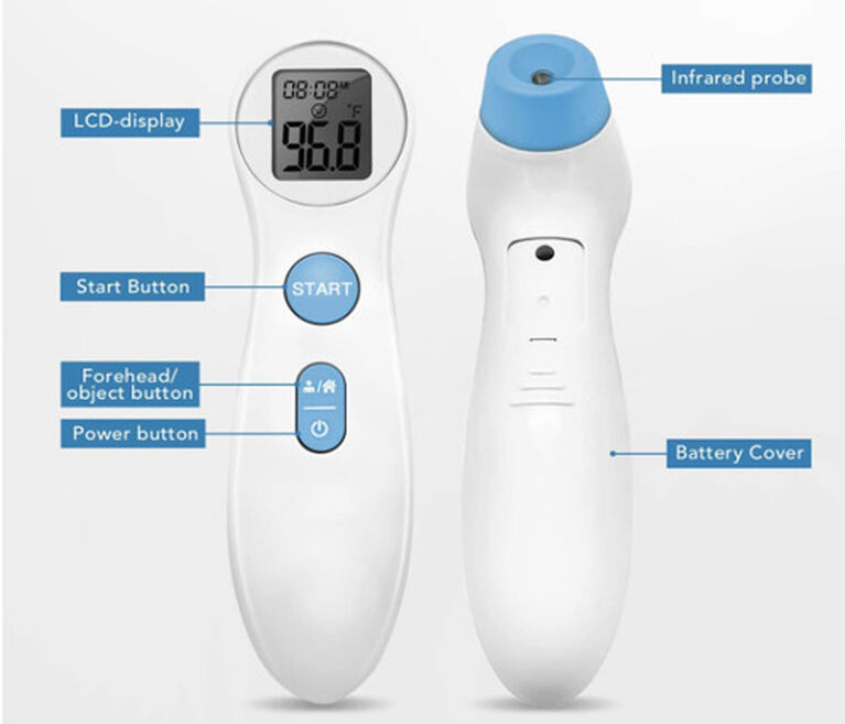 wellworks Non-Contact Infrared Thermometer