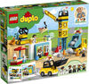 LEGO DUPLO Town La grue et les engins de construction 10933 (123 pièces)