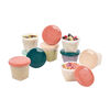 Babymoov - Contenant Biosourcé 8 X 6Oz + 8 X 8.45Oz