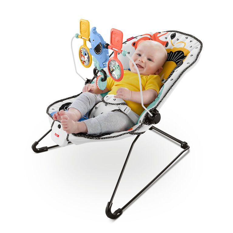 Fisher-Price Baby's Bouncer - Lion Around Soothing Infant Seat | Babies R Us Canada
