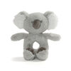 Baby GUND Baby Toothpick Shay Koala Bear Plush Rattle Stuffed Animal, Gray, 7.5"