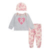 Hurley 3Pc Pant Set - Pink - Size 6M