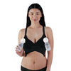 Bravado Designs Soutien-gorge pompant et d’allaitement Original, Noir, Grande