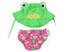 Zoocchini - Swim Diaper & Hat Set - Frog - Small