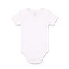 Koala Baby 4Pk Short Sleeved Solid Bodysuits, Pink/Lavender/Heather Grey/White, Size Preemie