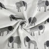 Couverture pour bébé en coton, éléphant