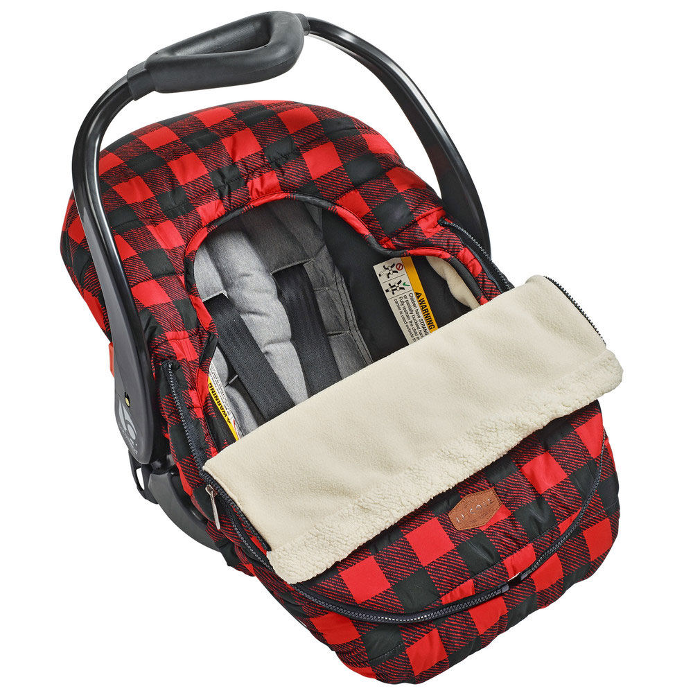Buffalo check shop car seat cover