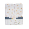 Lulujo - Couverture réversible mousseline 3Pl - Sol