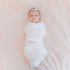 Swaddle Coton Mousseline Simple Red Rover - Pink Stripe - Notre exclusivité