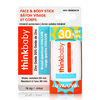 Thinkbaby Mineral Based Safe Sunscreen Stick Spf 30+ 0.64 Oz