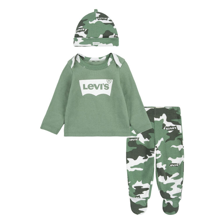 Levis Bodysuit - Hedge Green - Size 0/3Nb