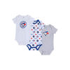 Snugabye Toronto Blue Jays 3 Piece Infant Bodysuit Set 3-6 Months