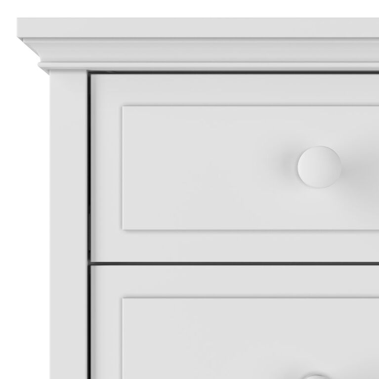 Child Craft Camden Ready to Assemble 4-Drawer Chest - Matte White