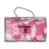 Tendertyme  6 Pack Socks:Pink Floral