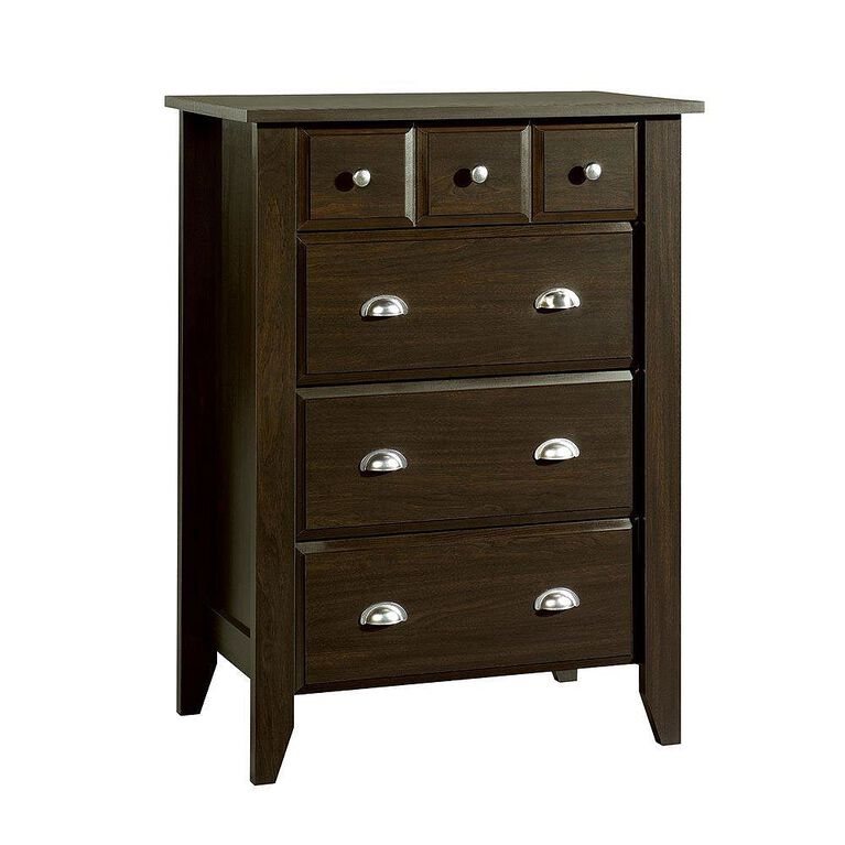 Child Craft 4-drawer chest, Jamocha finish