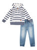 7 For All Mankind - 2 Piece Denim Set - 24 Months - English Edition