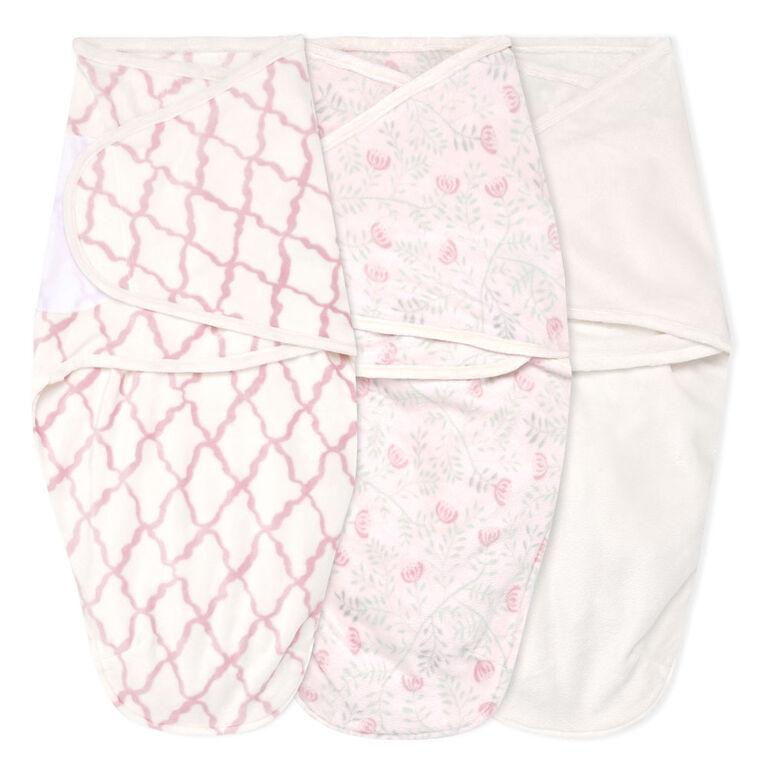 Couverture à Emmailloter Easy Aden + Anais Essentials Arts + Craft 0-3 M, Lot de 3