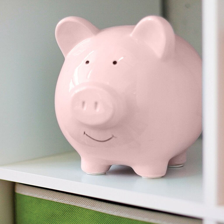 Pearhead Ceramic Piggy Bank - Pink | Babies R Us Canada