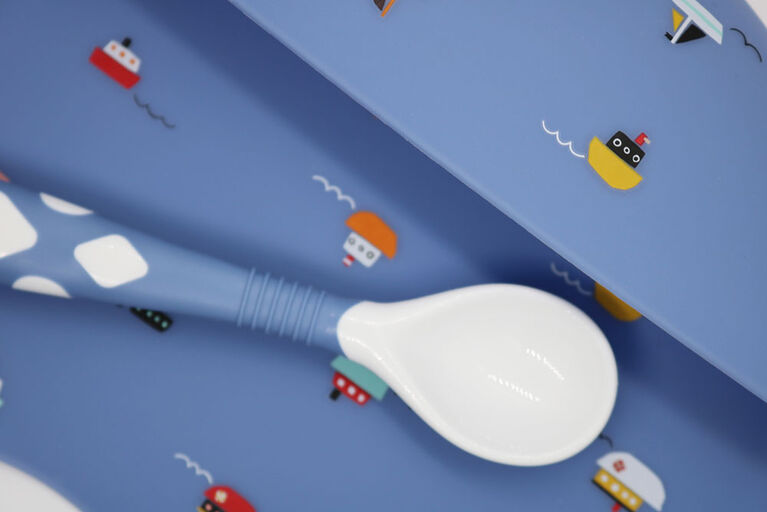 Silibib silicone Bib Boat