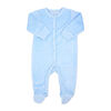 Rock a Bye Baby 5 Piece Ribbed Velour Set: Blue Bear