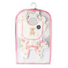 Rock a Bye Baby Boutique - Girls Little Bear Footie 5-Piece Set - 0-3 Months