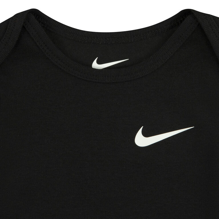 Nike 3 Pack Bodysuit - Grey - 9 Months