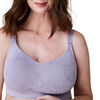 Bravado! Designs Intrigue Balconette Maternity & Nursing Bra, Grey Orchid Jacquard, X-Large Full Cup