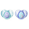 Sucette Everyday 6 à 18 mois de Tommee Tippee (paquet de 2) - violet/teal.