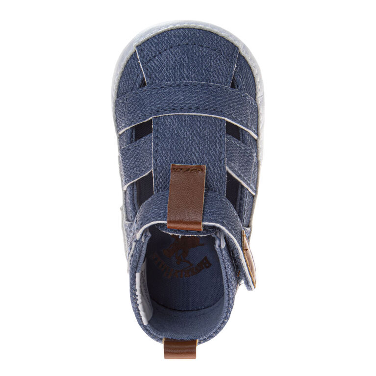 Beverly Hills Polo Club Fisherman Sandal Denim Size 4