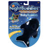 BabyBuddies 5" Mini Plush Light-Up Eyes Sleepy Kenzo Orca Black