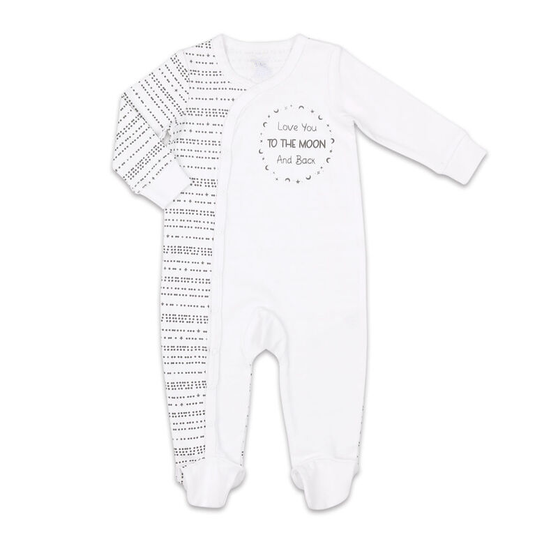 Koala Baby Cotton Sleeper Moon and Back, Master Pack - 0-3 Months
