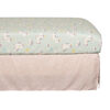 Baby's First by Nemcor 4-Piece Nursery Bedding Set, Rainbow Skies