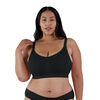 Bravado Designs Soutien-gorge de maternité et d’allaitement Body Silk Seamless, Noir, Moyen